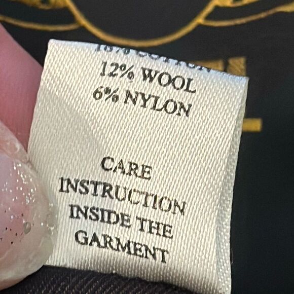 DIESEL Leo Jaquard Womans Red Leopard Wool Blend Lambskin Sleeves Hooded - Picture 8 of 10